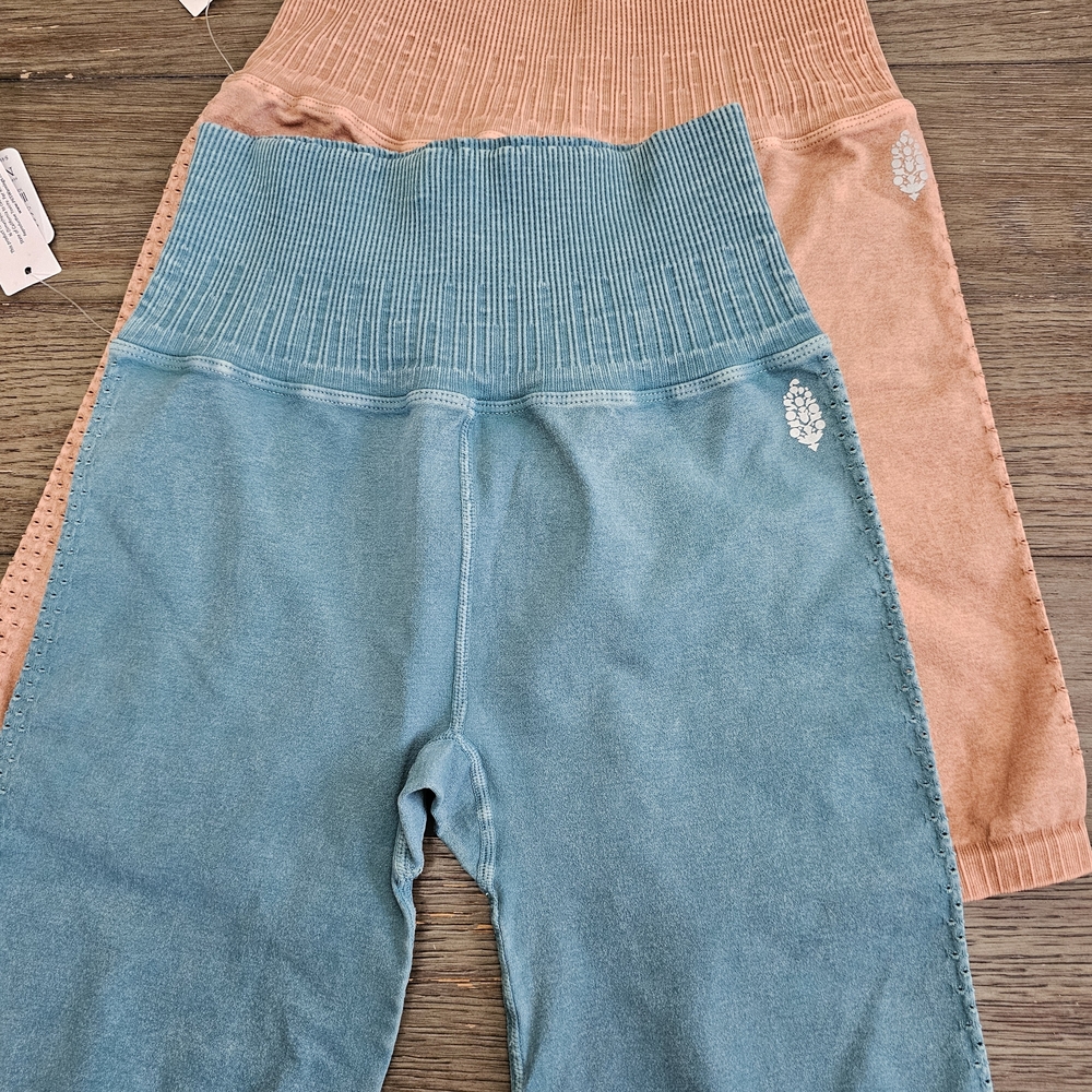 Free People Biker Shorts, Set Of 2 size M-L - Picture 2 of 7
